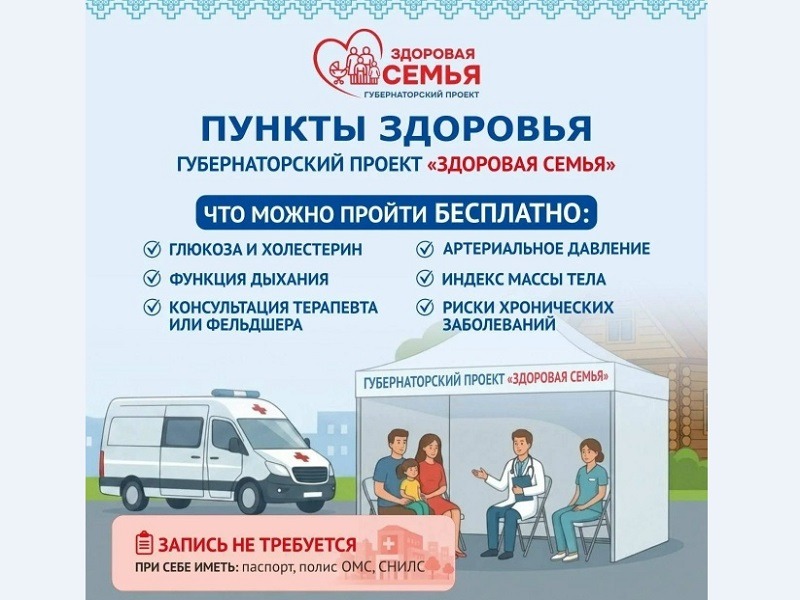 Пункт здоровья.